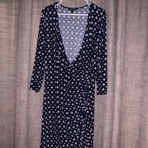 Ralph Lauren Faux Wrap Dress - 2X